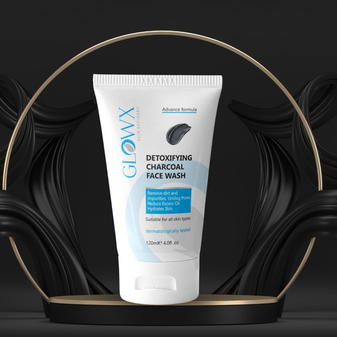 GlowX Detoxifying Charcoal Facewash