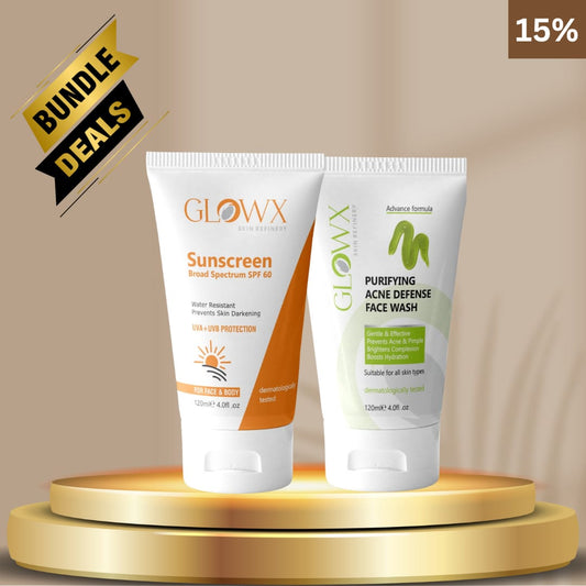 Acne Defense Facewash + Sunscreen